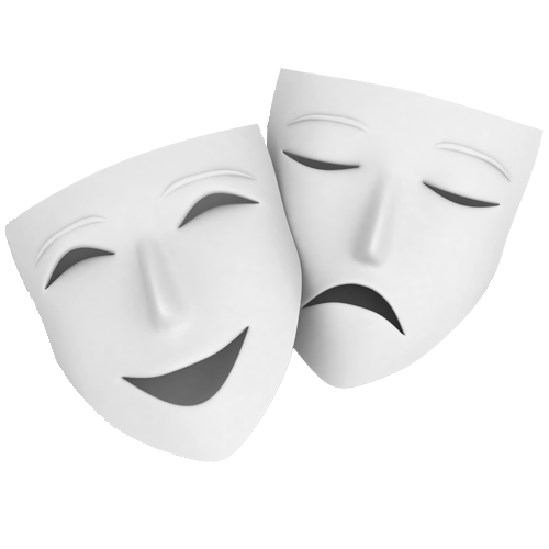  mask of joy or sadness